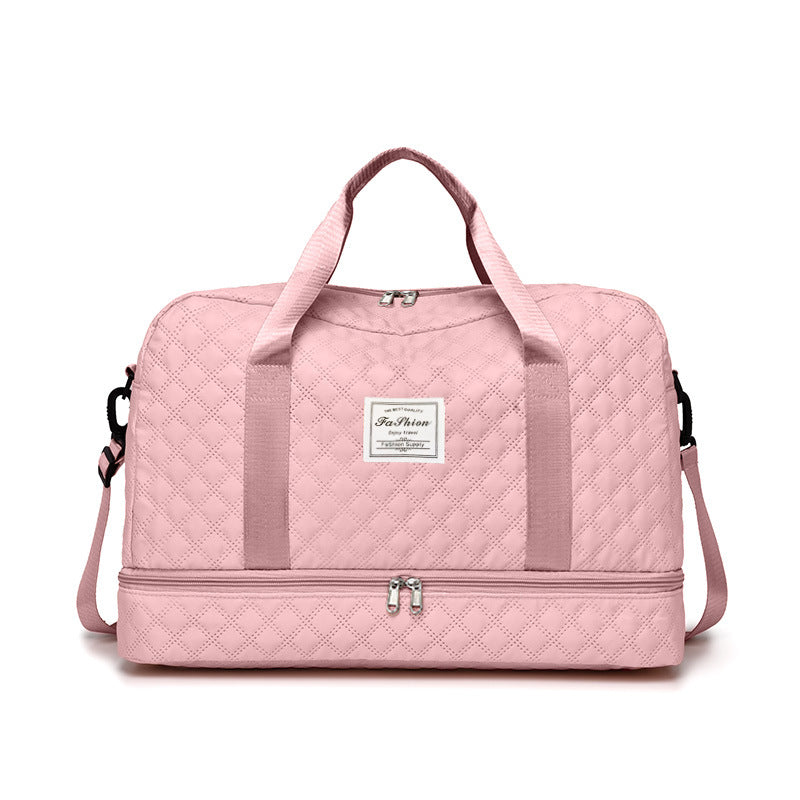 Quilted Travel Duffel Bag Kalsten