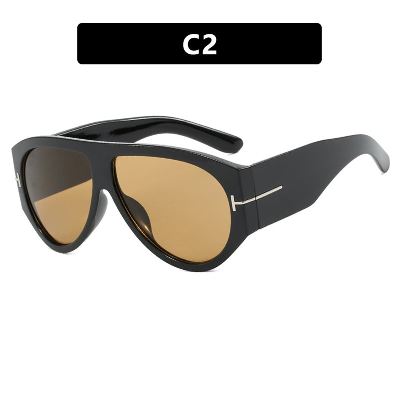 Women's fashionable oversized sunglasses in retro style Kalsten