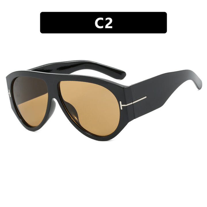 Women's fashionable oversized sunglasses in retro style Kalsten