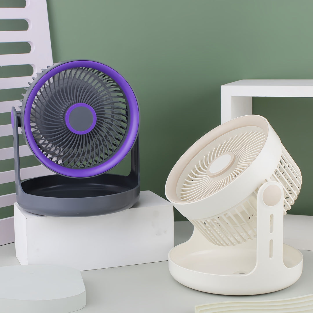 Women's Portable Table Fan with Flexible Tilt Mechanism Kalsten