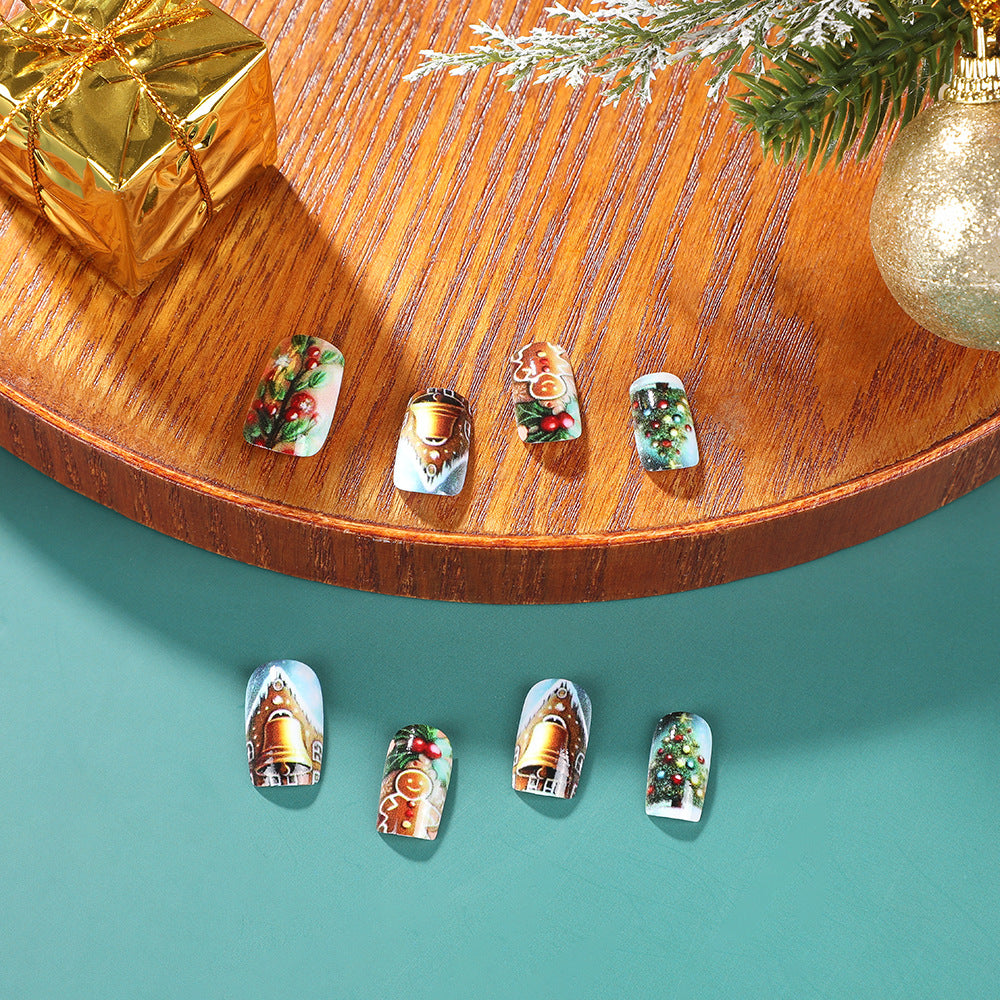 Christmas Art Nails Set Kalsten
