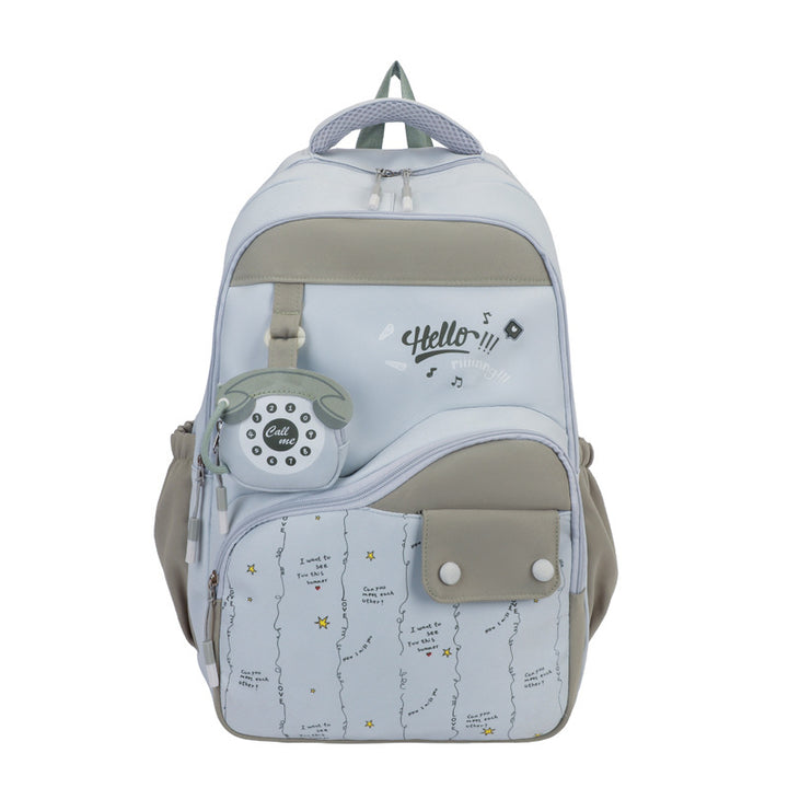 Whimsical Printed Backpack Kalsten
