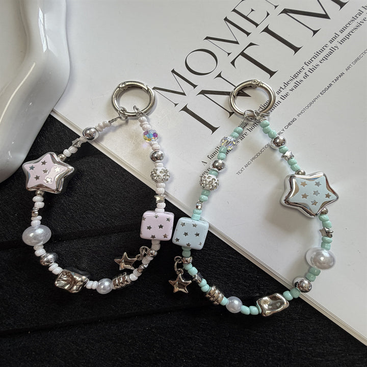 Beaded Charm Phone Holder Kalsten