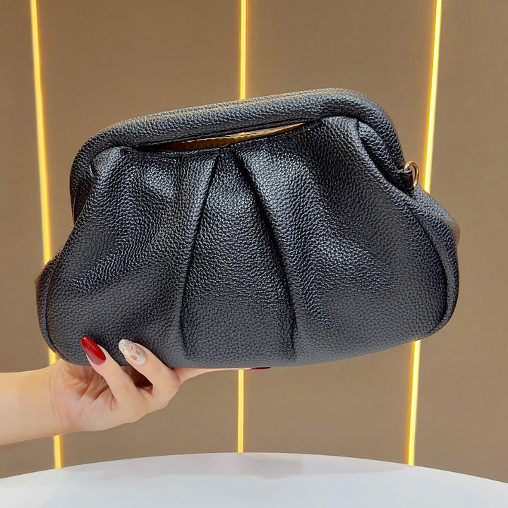 Metallic Textured Evening Clutch