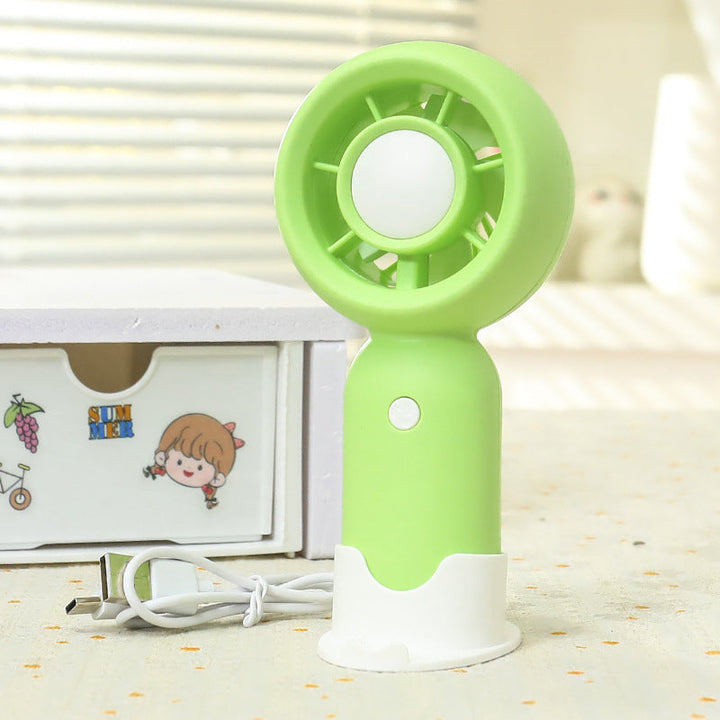 Women Handheld Mini-Fan with USB Charging Function and Ergonomic Design Kalsten