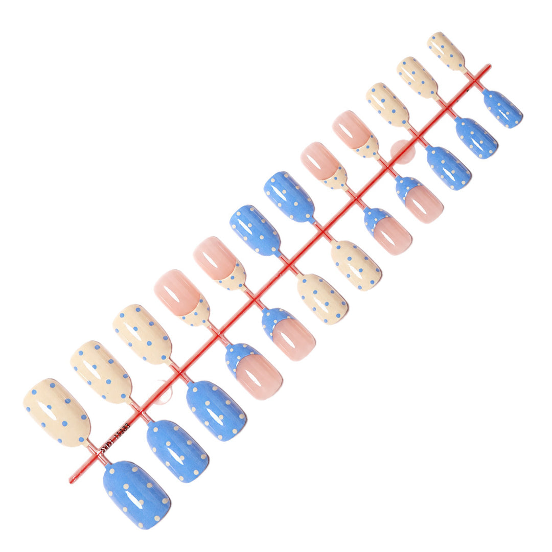 Fun Polka Dot Press-On Nail Set Kalsten
