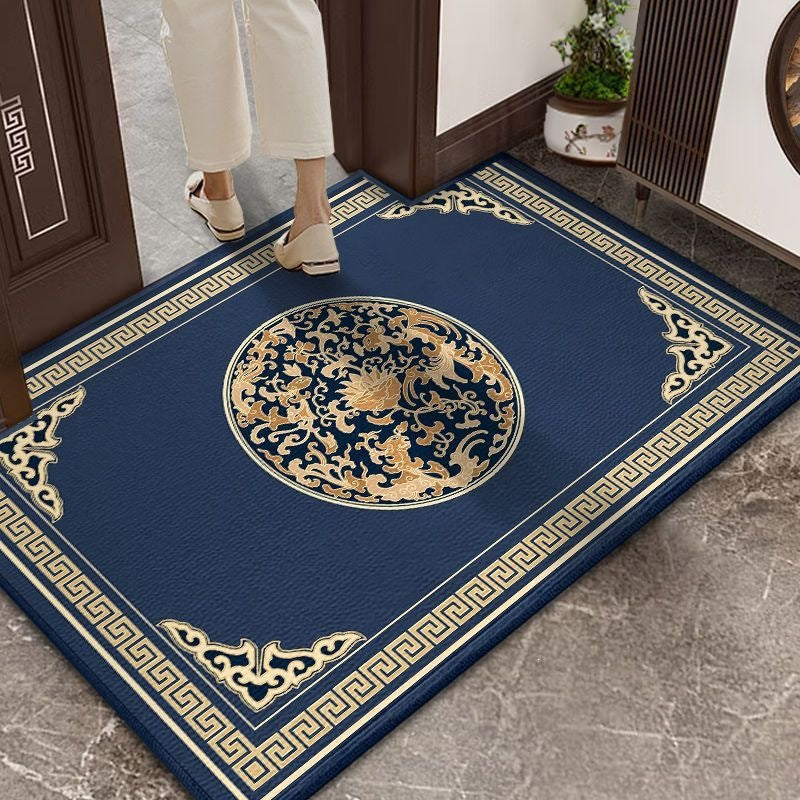 Stylish Ornamental Floor Mat for Home Decor