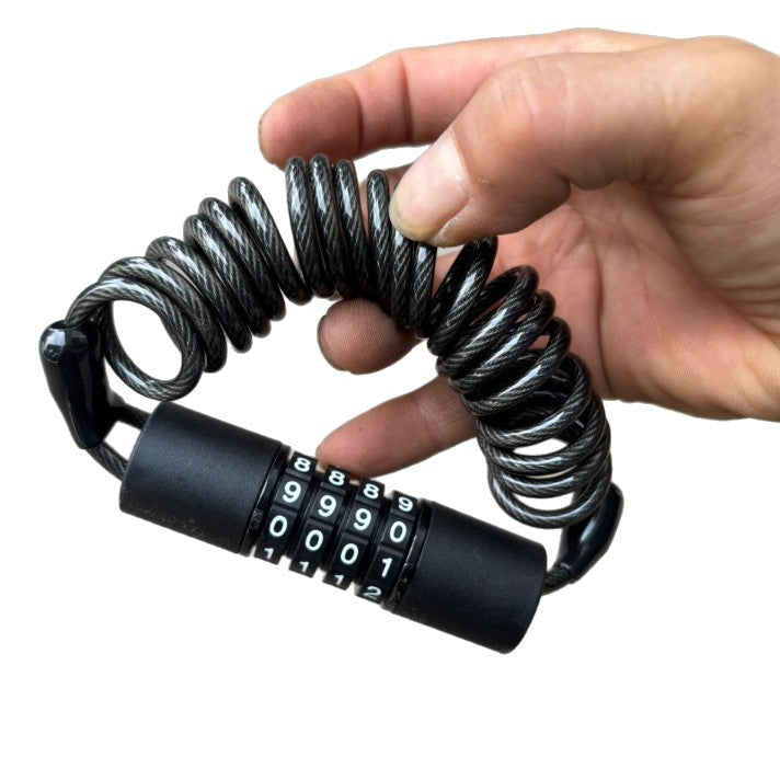 Heavy-Duty Coiled Cable Bicycle Lock Kalsten