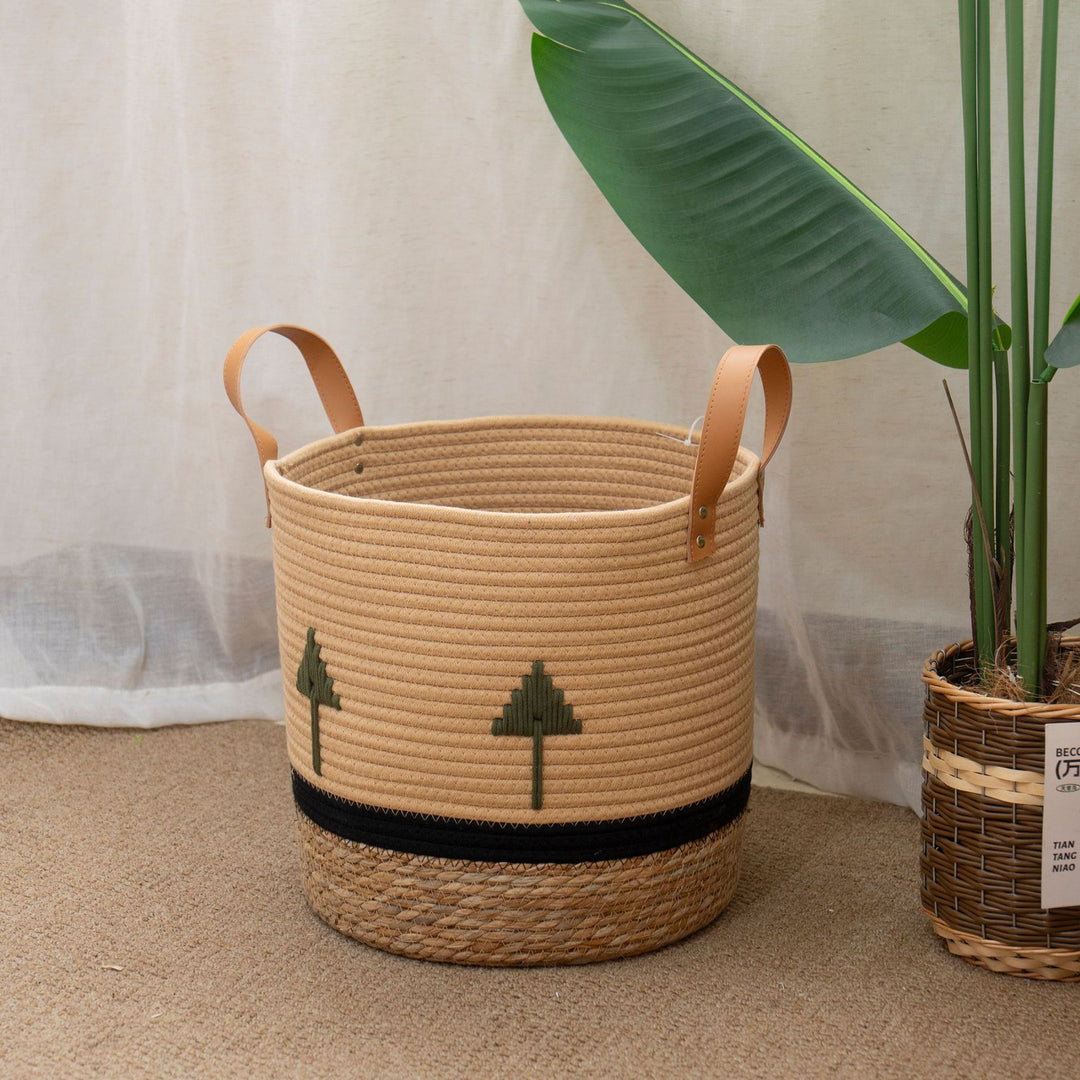 Decorative Eco-Friendly Woven Storage Basket Kalsten