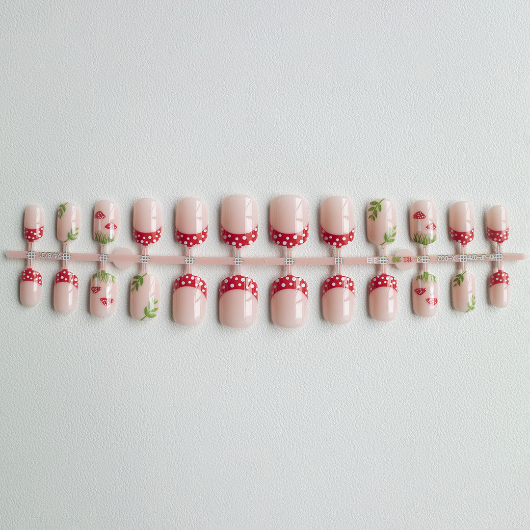 Decorative Cherry Blossom Nail Art