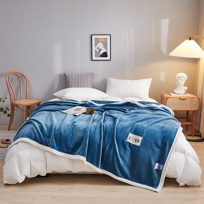 Women's cozy blanket with playful cloud pattern Kalsten