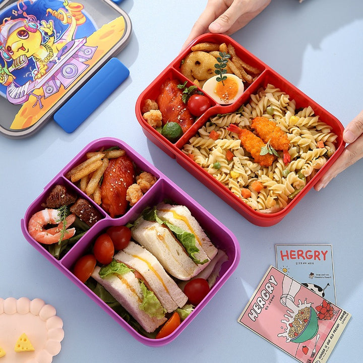 Fun-Themed Cartoon Bento Lunch Box