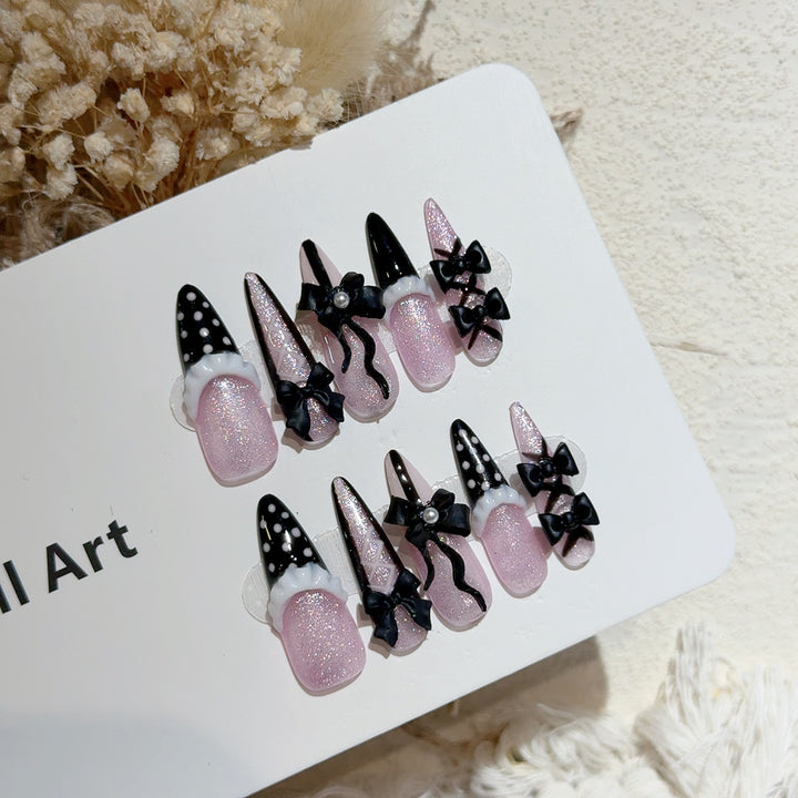 Decorative Artistic Press-On Nail Set