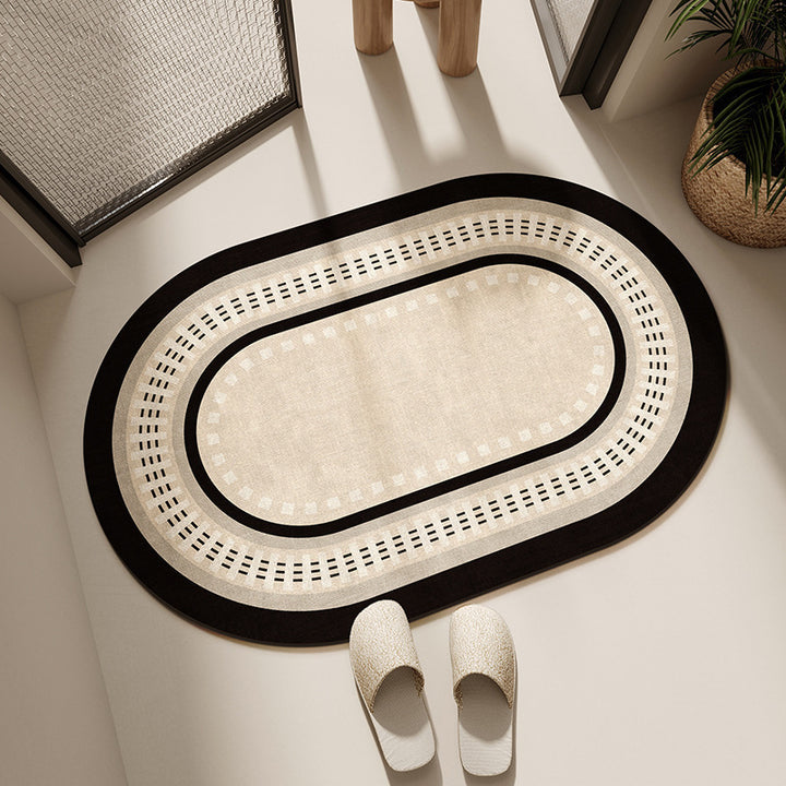 Soft Textured Cloud-Shaped Bath Mat Kalsten