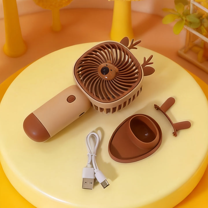 Women Portable Mini-Fan with Cute Design Kalsten