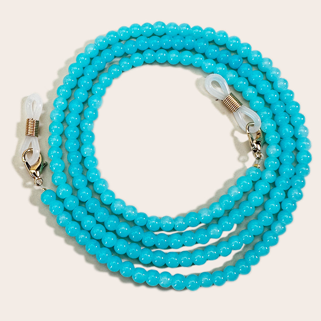 Elegant Beaded Eyewear Retainer Chain Kalsten