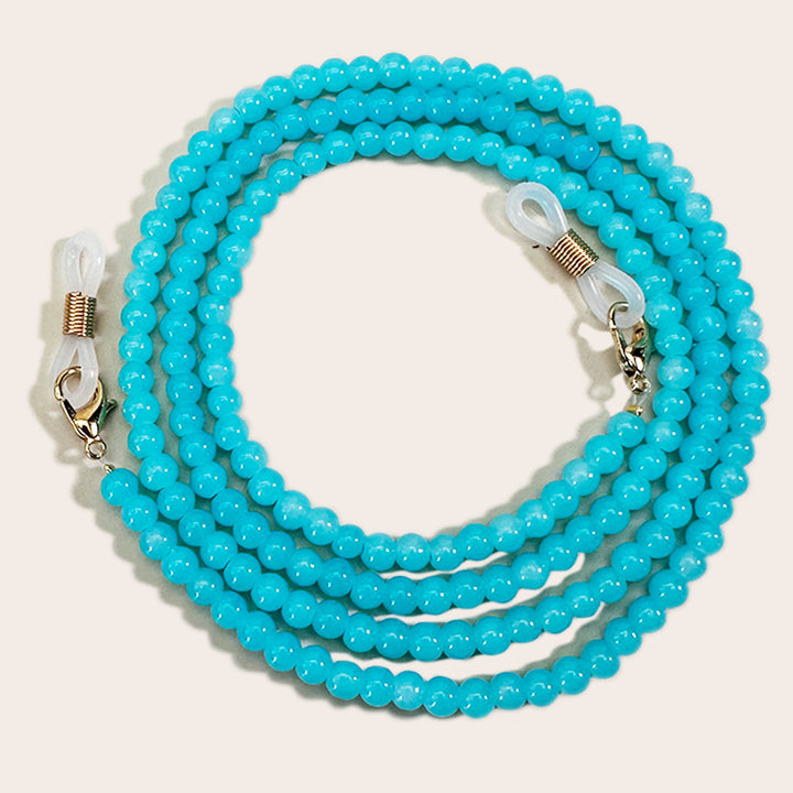 Elegant Beaded Eyewear Retainer Chain Kalsten