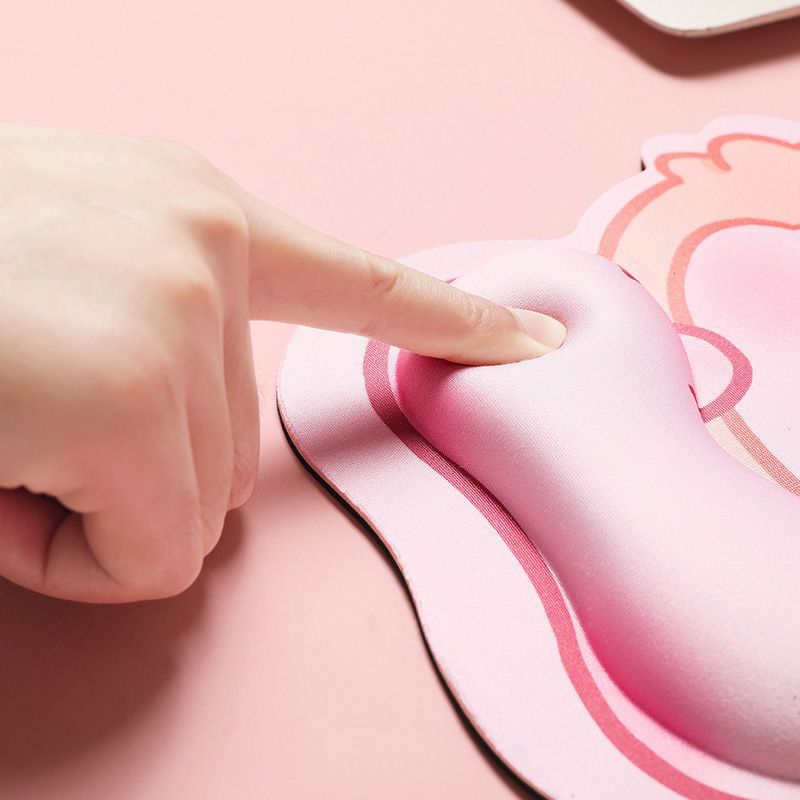 Cute Cartoon-Themed Mouse Wrist Rest Pad
