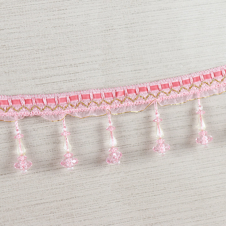 Decorative lace trim with pearls Kalsten