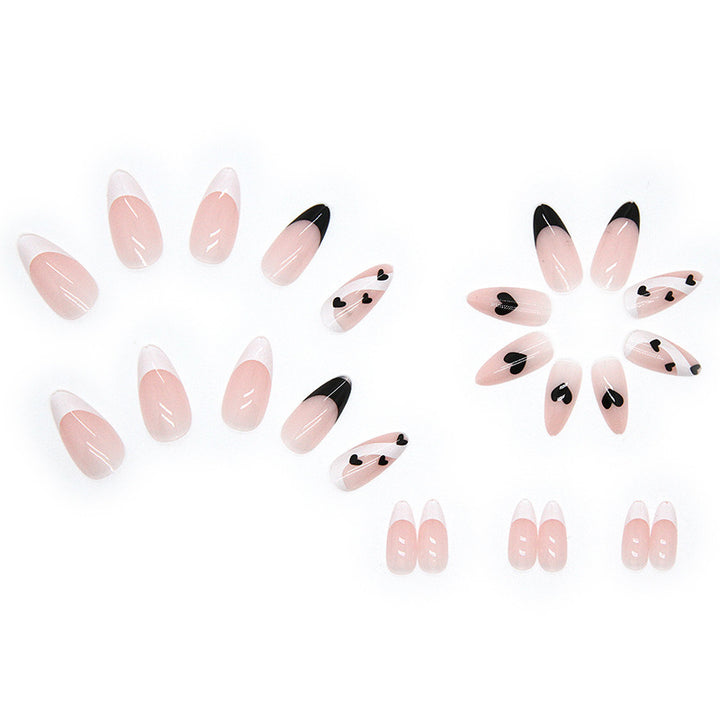 Creative Nail Art with Heart Design Kalsten