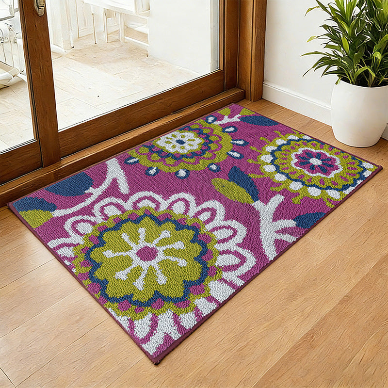 Artistic Floral Area Rug