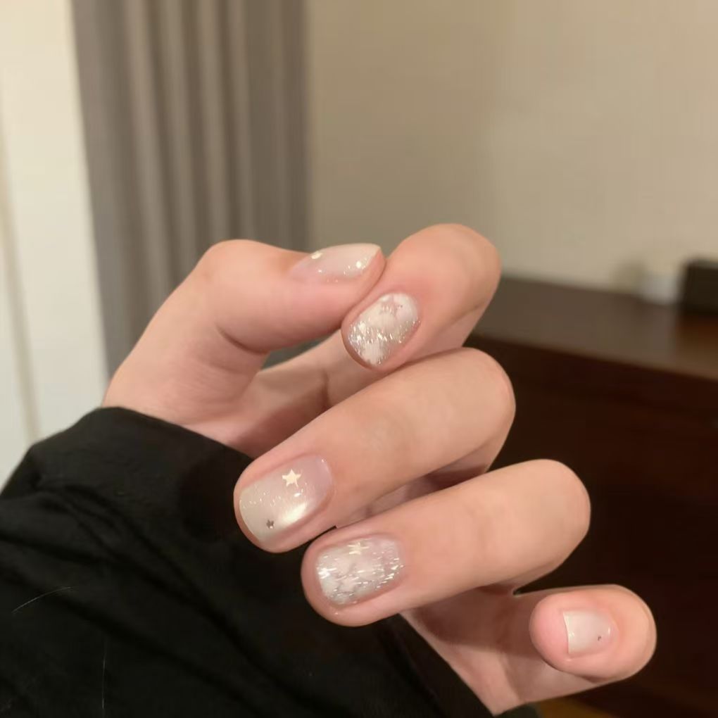 Starry Glitter Nail Art Extensions