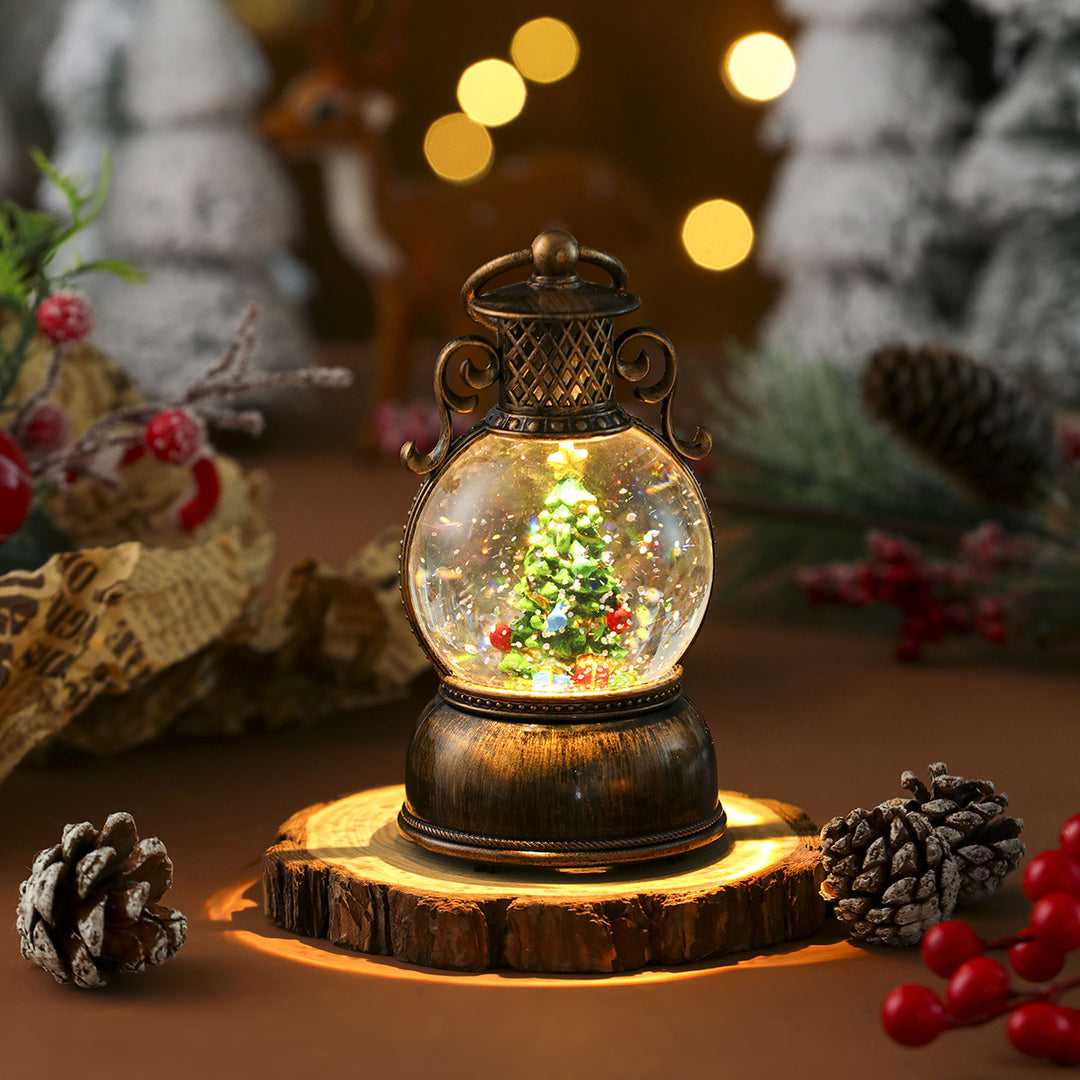 Decorative Snow Globe Lantern Kalsten 1790145134