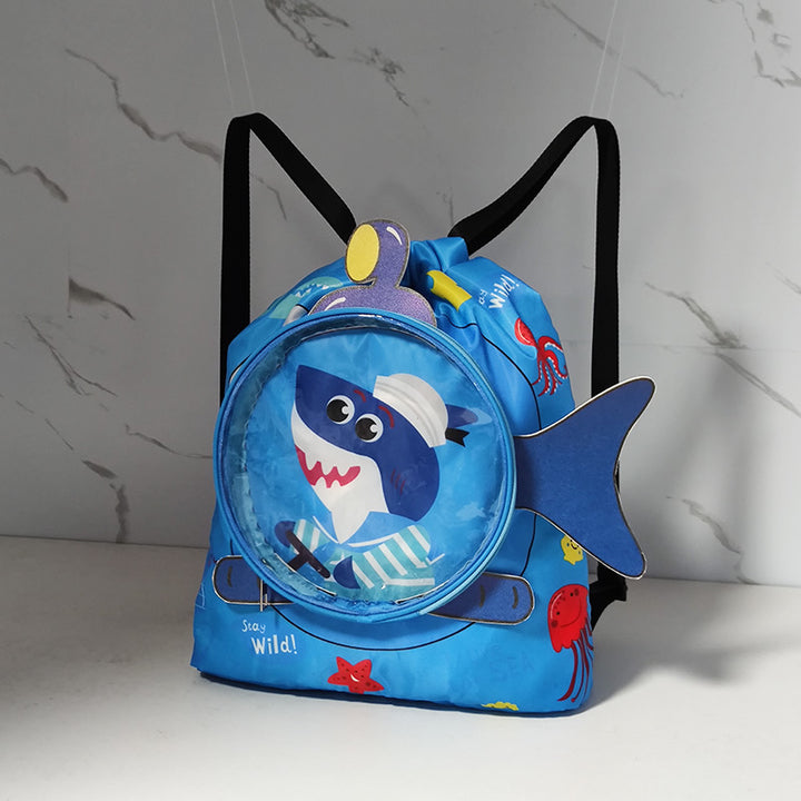 Fun-Themed Drawstring Backpack Kalsten