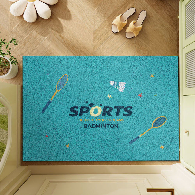 Sports-Themed Entrance Mat