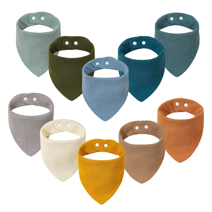 Soft Muslin Bandana Bibs kalsten