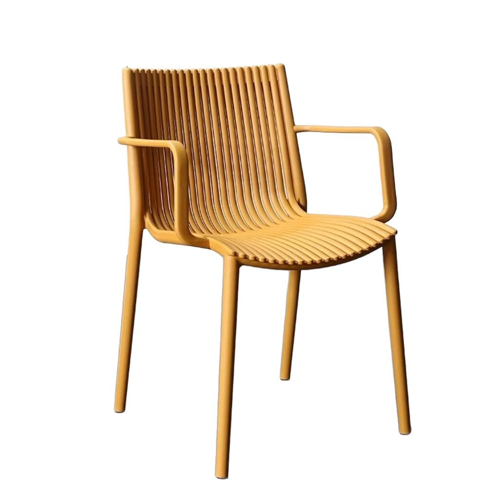 Contemporary Slatted Dining Chair Kalsten