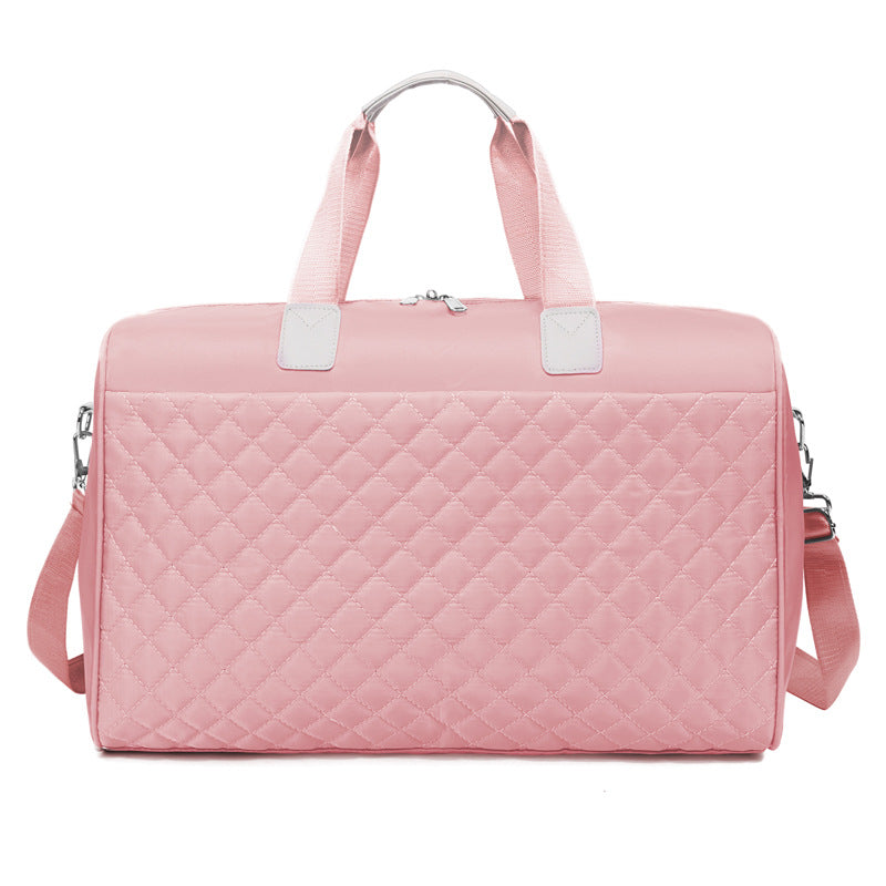 Quilted Travel Weekender Duffel Bag Kalsten