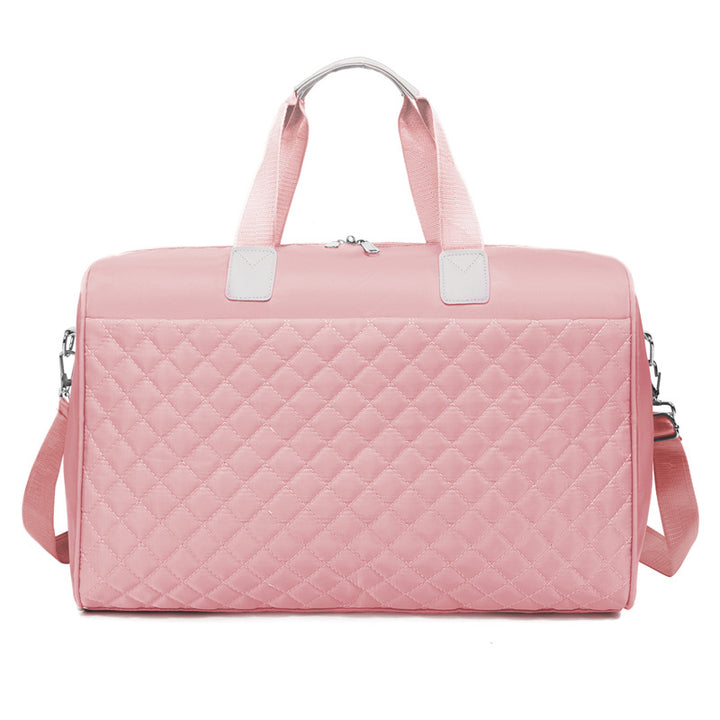 Quilted Travel Weekender Duffel Bag Kalsten