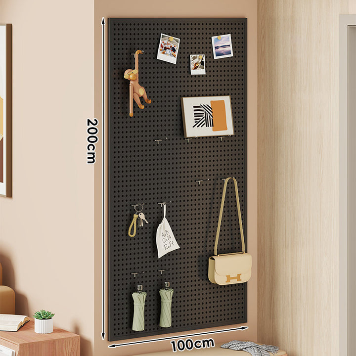 S-Shaped Offset Pegboard Utility Hooks with Support Post