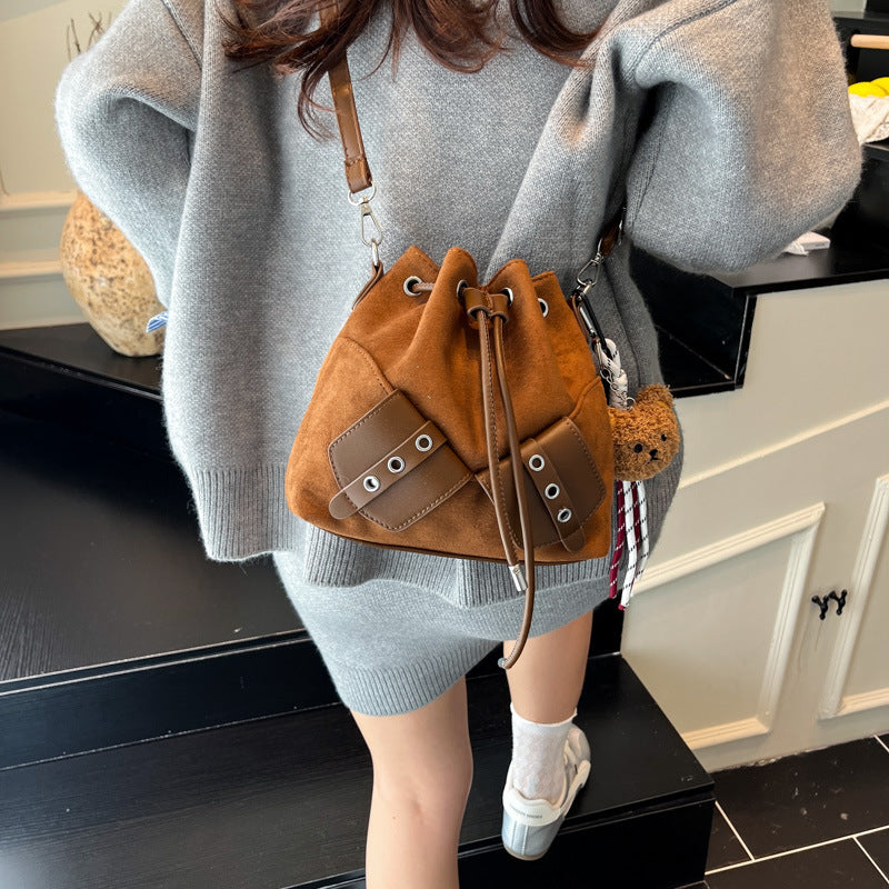 Suede Bucket Bag Kalsten
