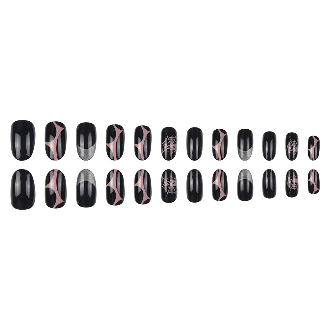 Halloween-Themed Stiletto Nail Art Set Kalsten