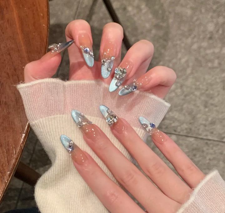 Floral Art Press-On Nail Set Kalsten