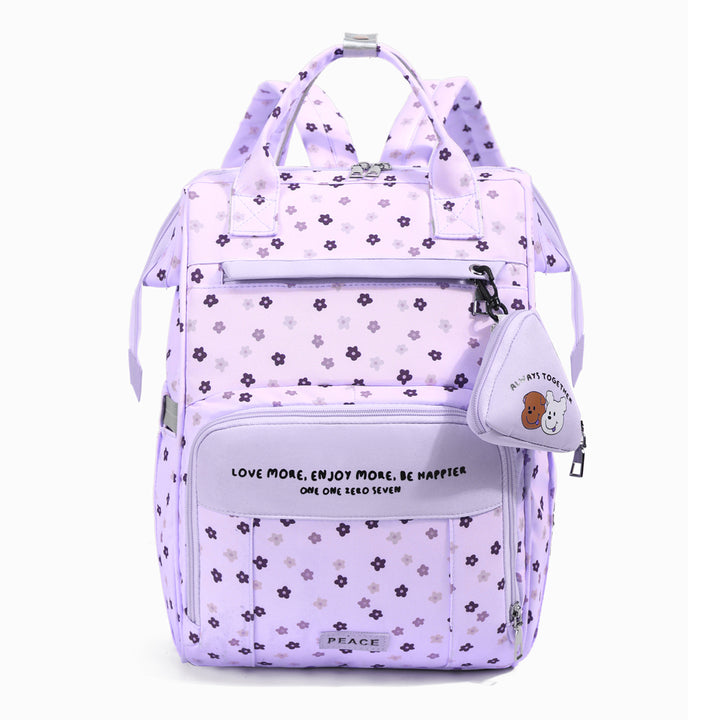 Chic Floral Print Multi-Functional Backpack Kalsten