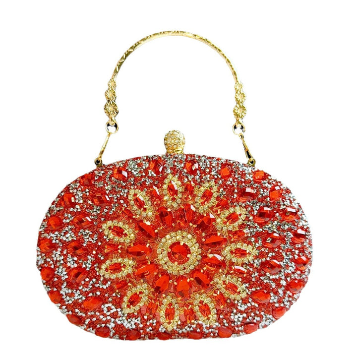 Decorative Bejeweled Evening Handbag
