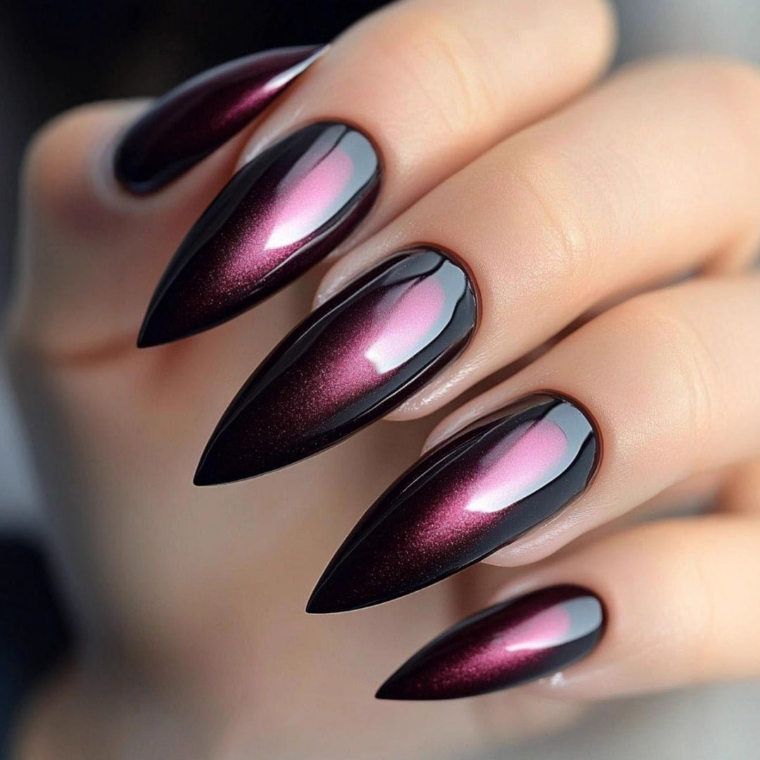 Glamorous artificial nails in elegant stiletto design Kalsten