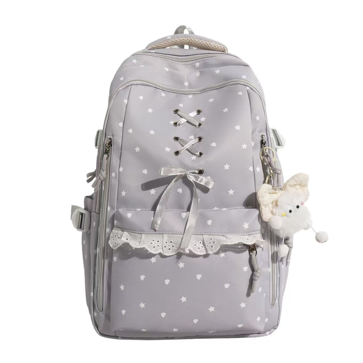 Backpack with Playful Star Motif and Elegant Details Kalsten