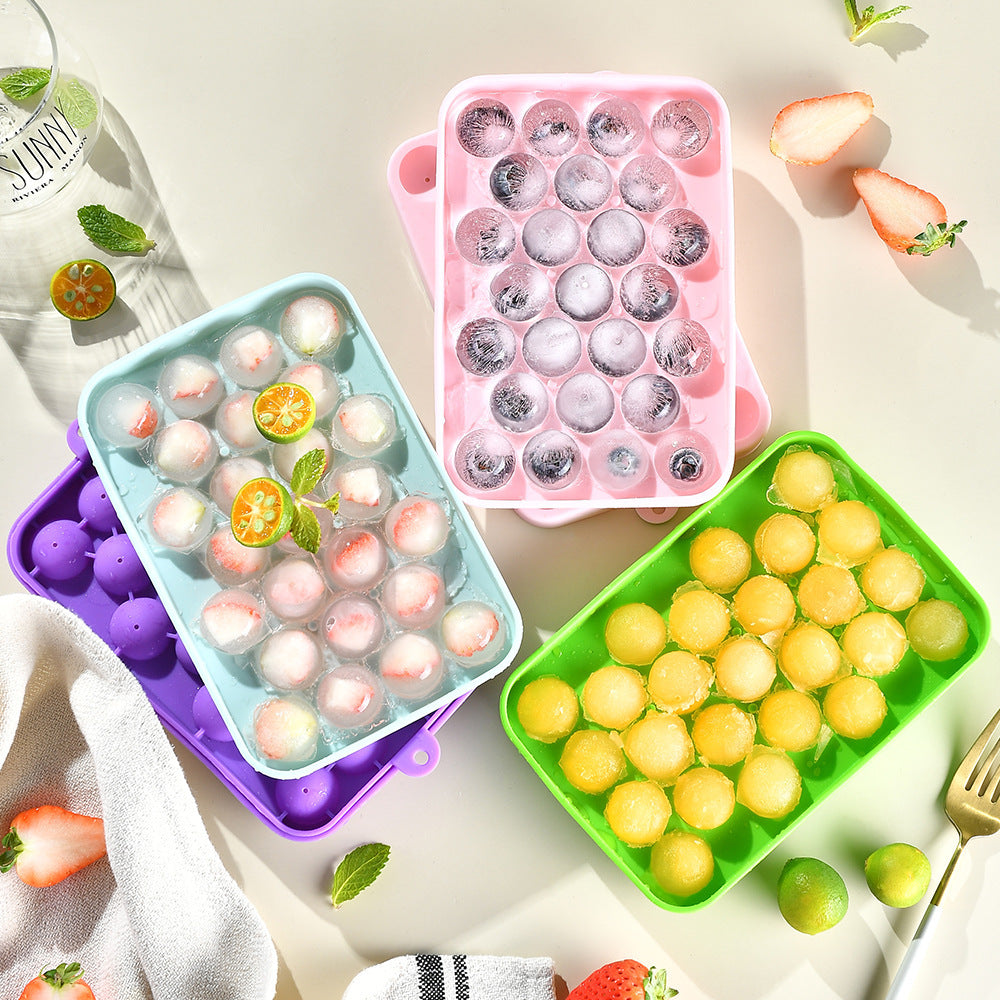 Silicone Ice Cube Tray with Practical Handles Kalsten