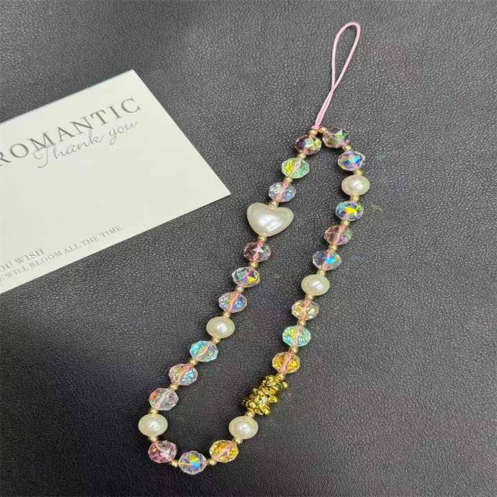 Colorful Beaded Charm Necklace Kalsten
