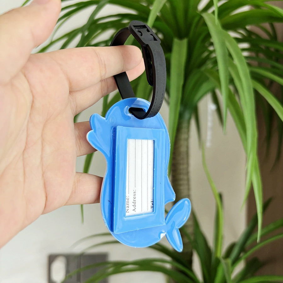 Dolphin-Shaped Travel Luggage Tag Kalsten