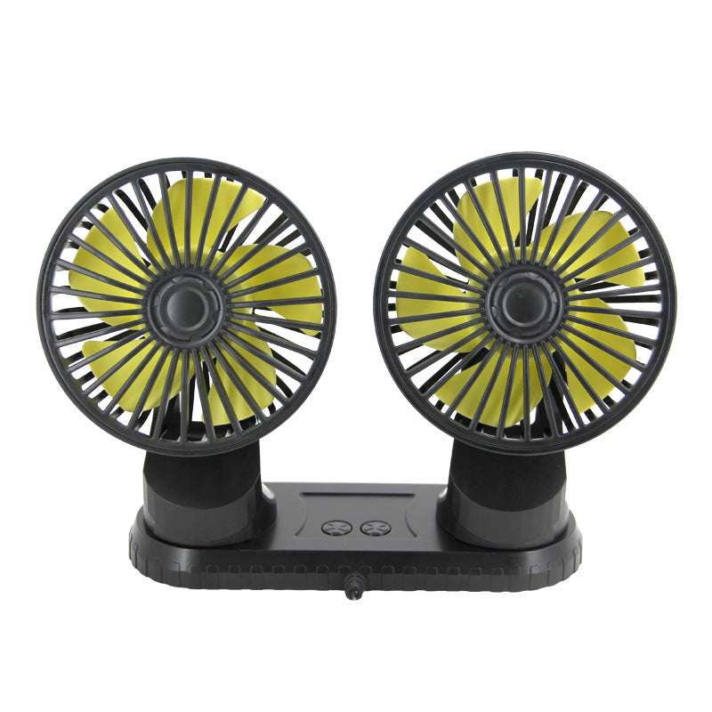 Dual-Head Rechargeable Desk Cooling Fan Kalsten