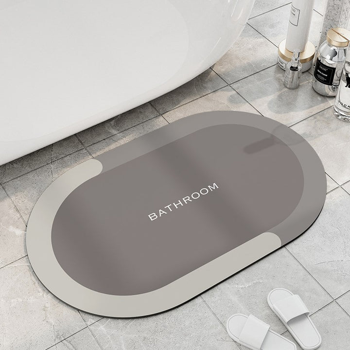 Contemporary Abstract Bathroom Mat Kalsten