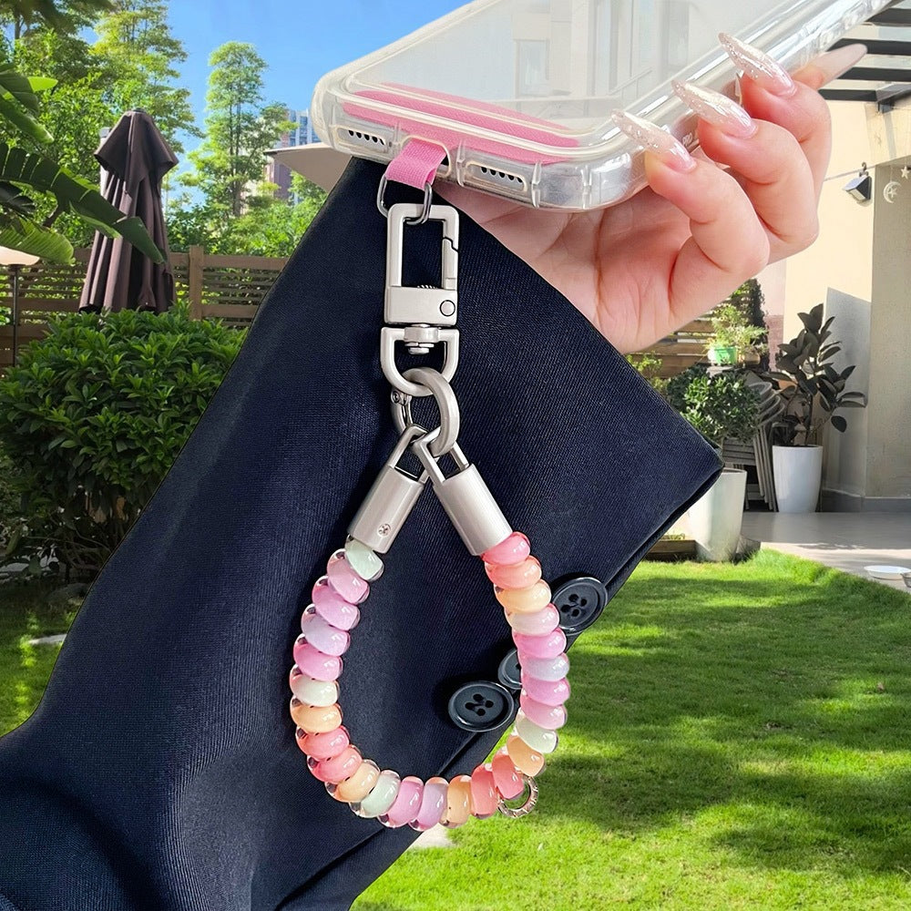 Beaded Phone Strap Holder Kalsten