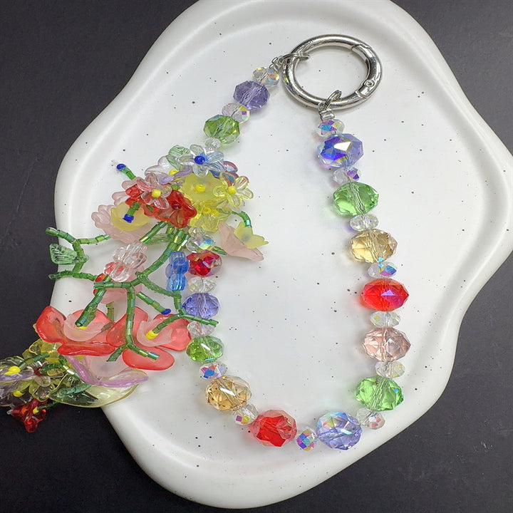 Artistic Floral Charm Keychain Kalsten