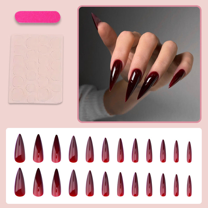 Artificial nails with pointed shapes Kalsten