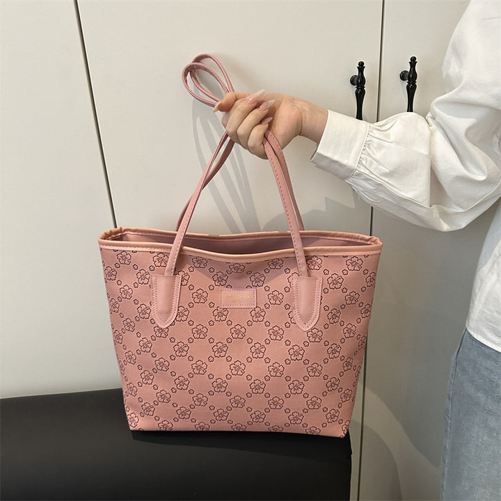 Floral Embossed Tote Bag Kalsten
